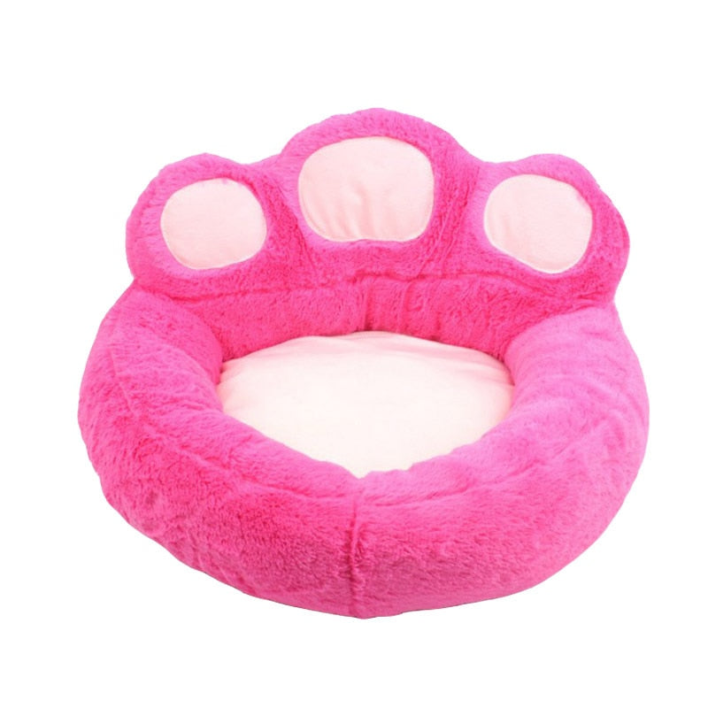 Cat Dogs Paw Warm Bed House