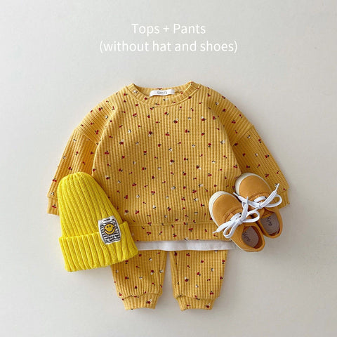 Spring Baby Girls Clothes Set