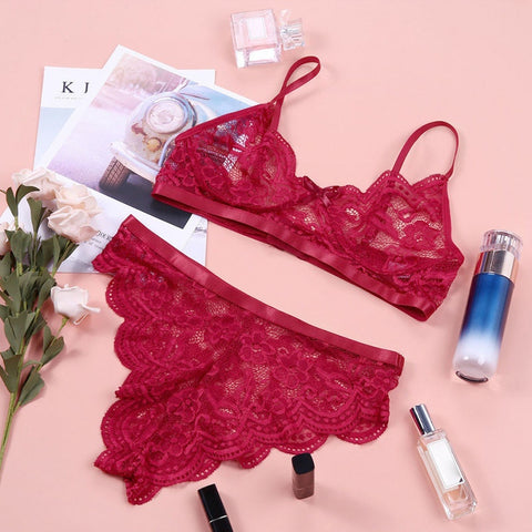 Women  Seamless Bra Briefs Set
