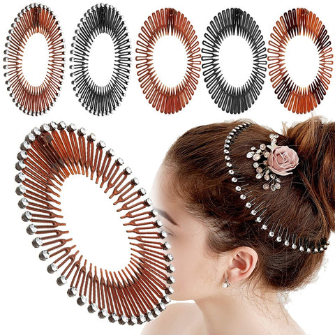 Plastic Full Circle Hair Comb