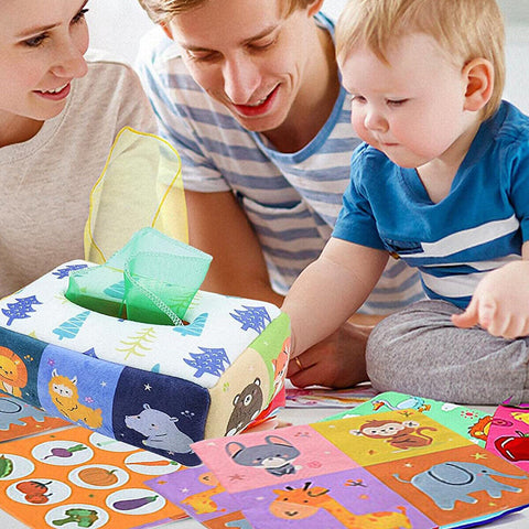 Magic Tissue Box Baby Montessori Toys