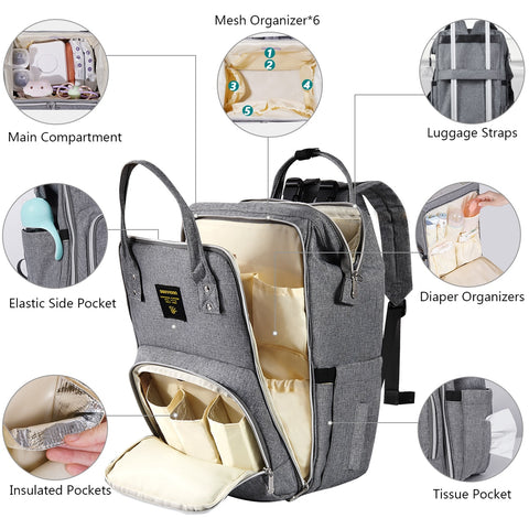 Baby Stylish Upgrade Diaper Bag