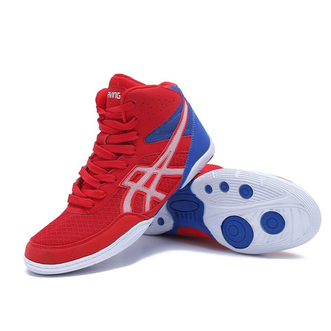 Men professional boxing fighting shoes