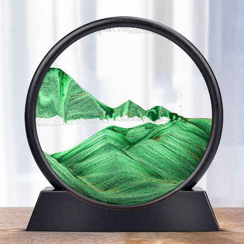 Creative 3D Glass Sandscape