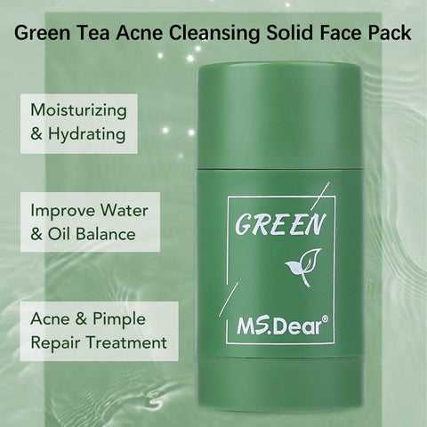 Green Tea Cleansing Solid Mask