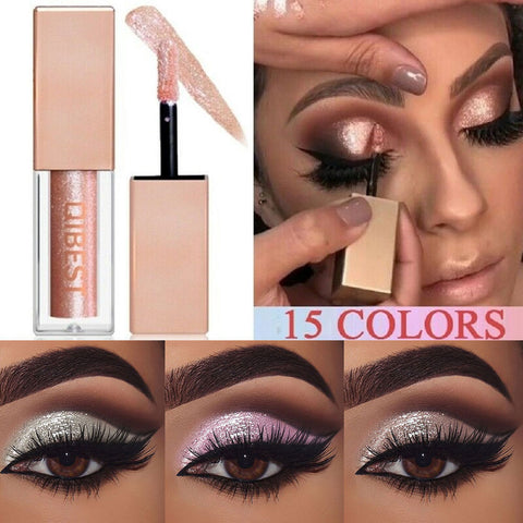 15 Colors Glitter Liquid Eyeshadow