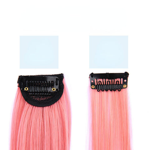 Long Straight Hanging Ear Wig Clip