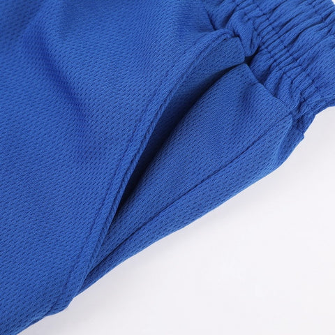 Men Polyester Running Sport Shorts