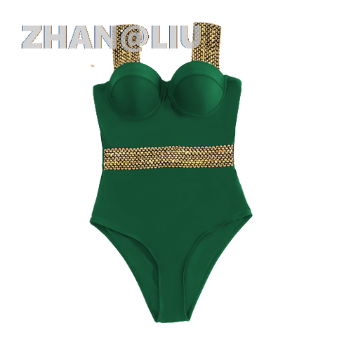 Women Summer Beach Wear One Piece Swimsuit