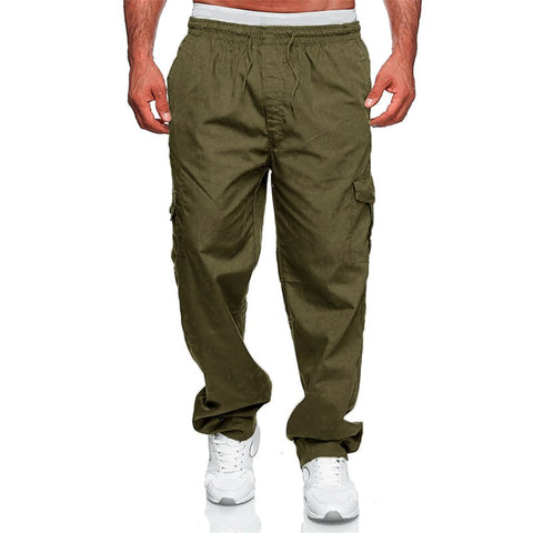 Men Spring Summer Casual Trousers