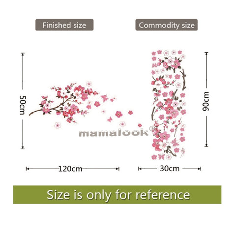 Beautiful Sakura Wall Stickers