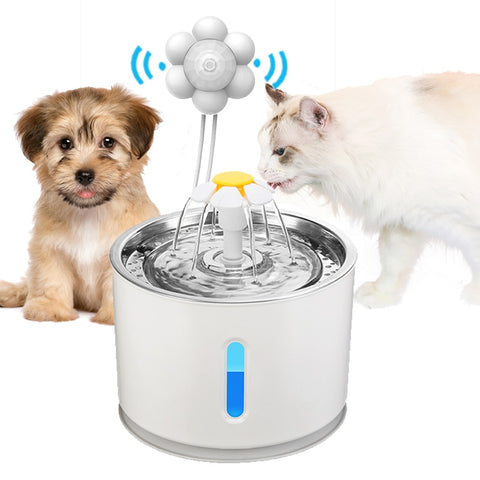 New Automatic Cat Water Fountain Feeder