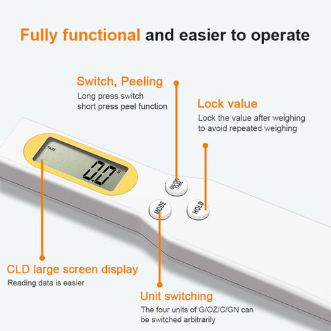 Electronic Kitchen Scale Digital Spoon