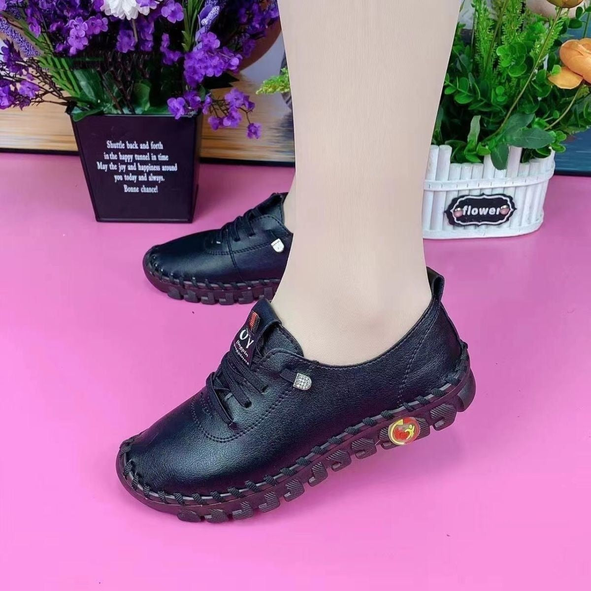 Women Spring Vintage Breathable Shoes