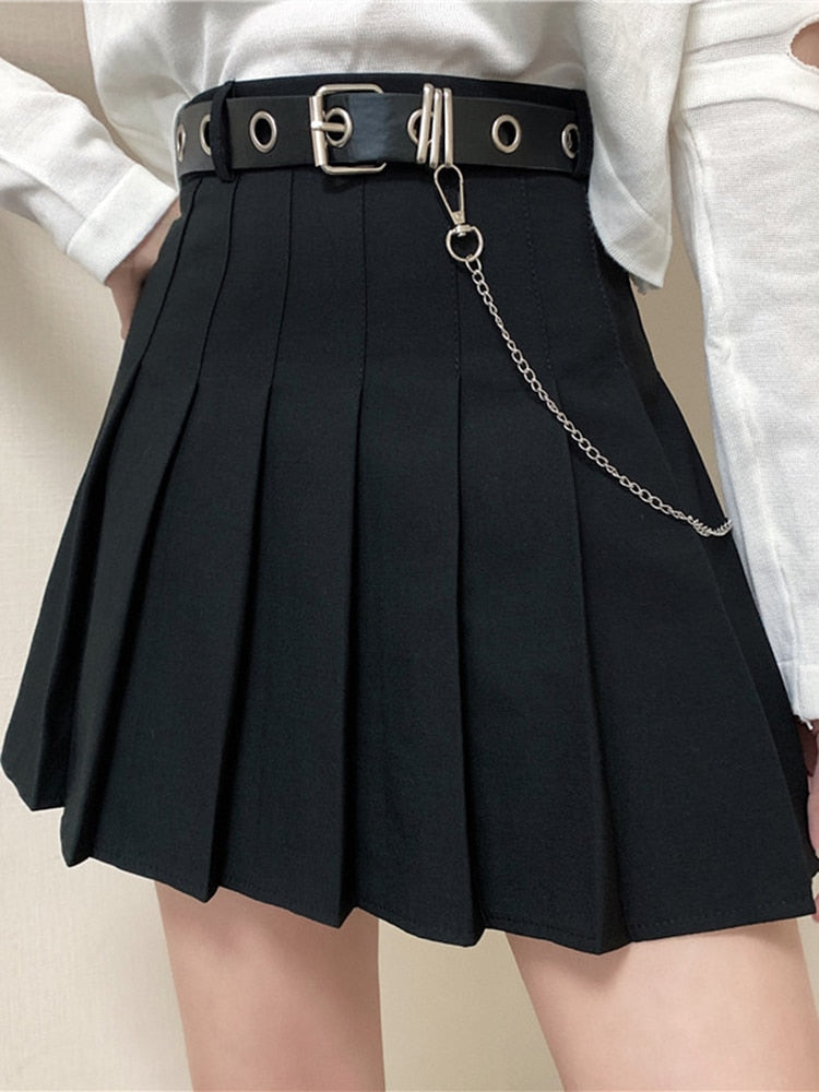 Women Plaid Tennis Skirt