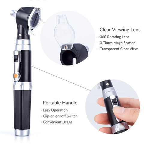 Professional Otoscopio Diagnostic Kit