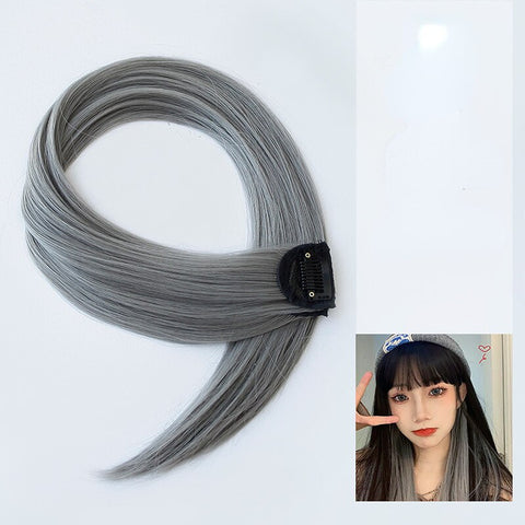 Long Straight Hanging Ear Wig Clip