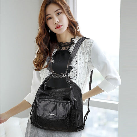 Multifunction  Leather Handbags