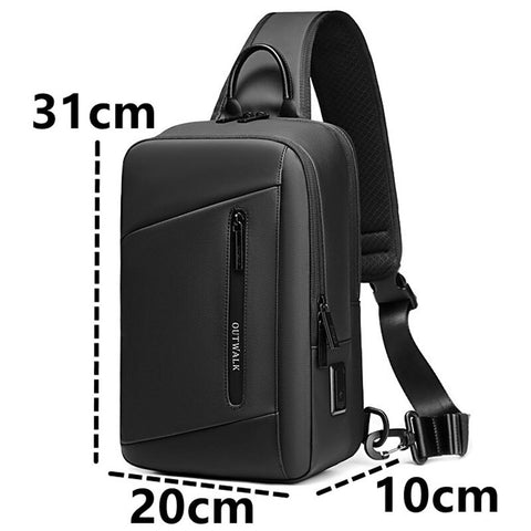 Multifunction USB Shoulder Bag