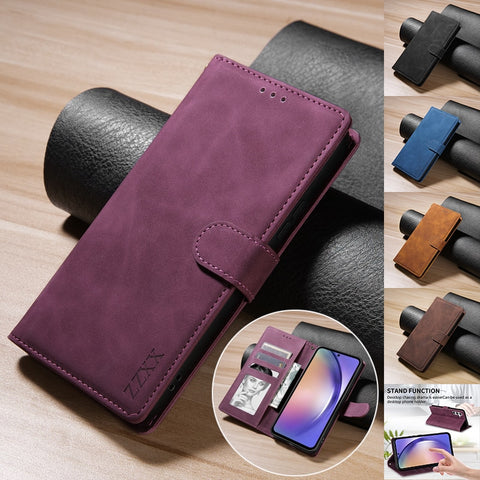 New Wallet Magnetic Flip Leather Case