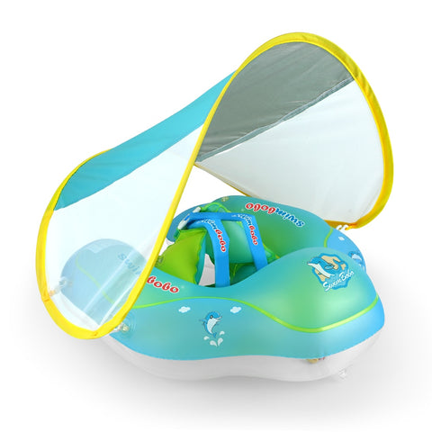 Baby Float With Canopy Swimming Ring