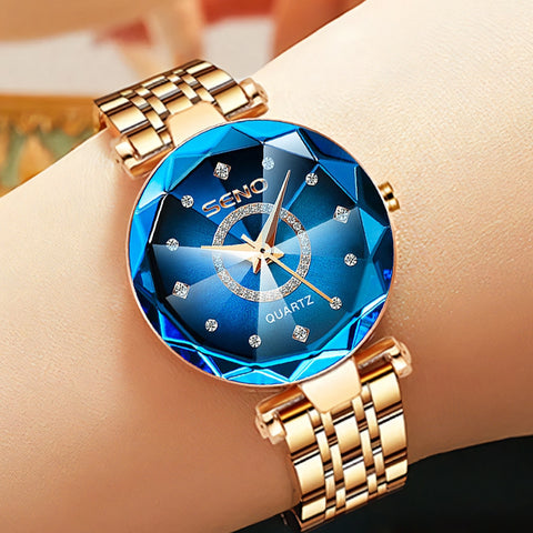 Women Fashion Crystal Quartz Watch
