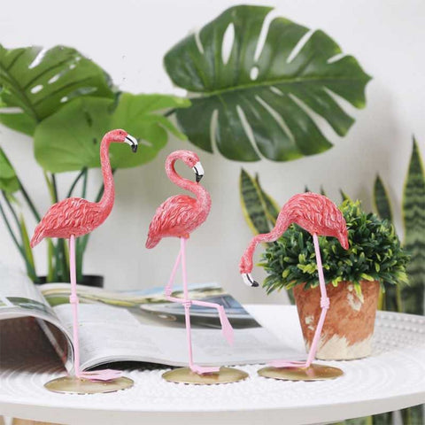 Nordic Style Flamingo Figurine