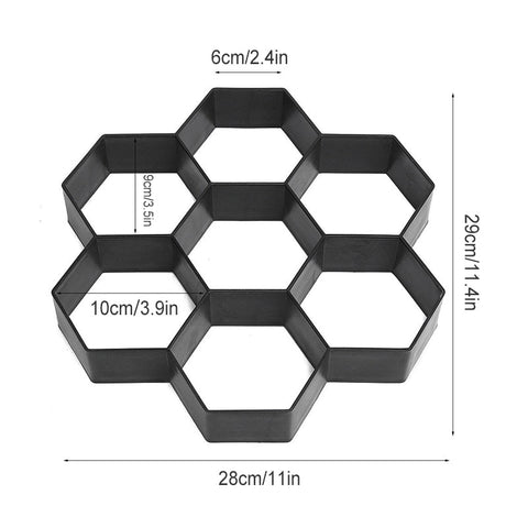 Garden Diy Plastic Mold Path