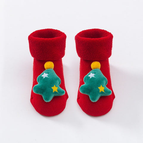 Baby Socks Wrist Rattle Set Toys