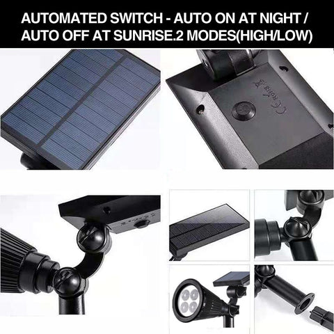 Garden Path Green Solar Light