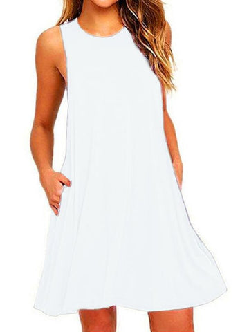 Women Short Sleeve Summer Dress
