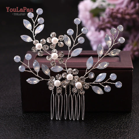 Women Crystal Bridal Hair Clips