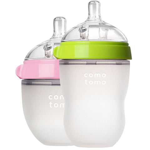 BPA free Baby Silicone Feeding Bottle