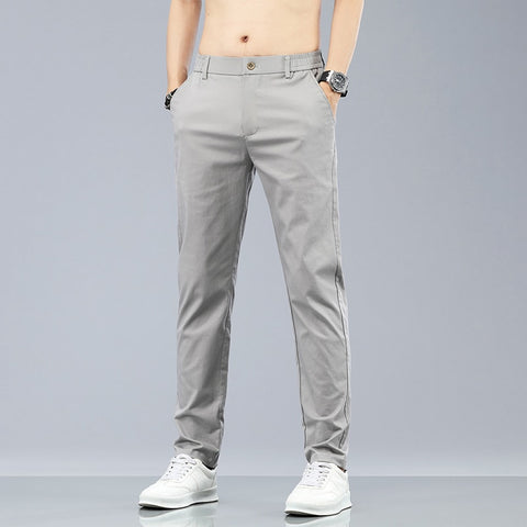 Spring Summer cotton Men Casual Pants