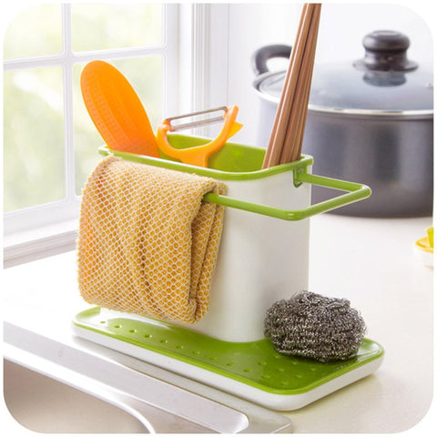 Sink Towel Utensils Sponge Racks