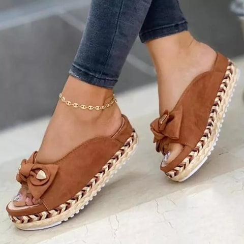Women Bowknot Casual Sandals