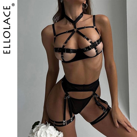 Women 5-PieceCensorship Porn Erotic Set