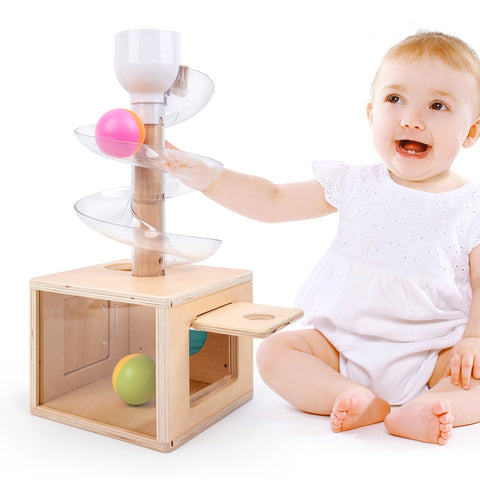 Baby Early Education Puzzle Rotating Track Toy