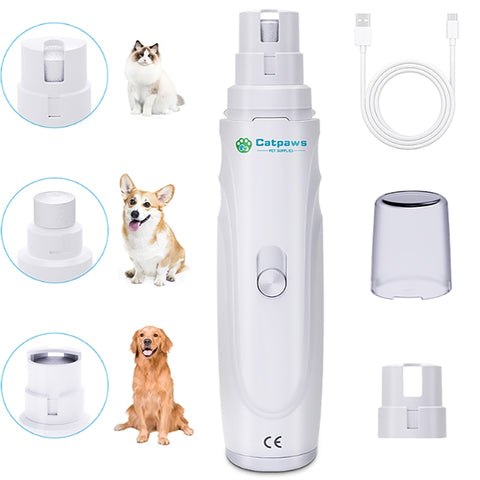 USB Rechargeable Electric Dog Nail Clippers