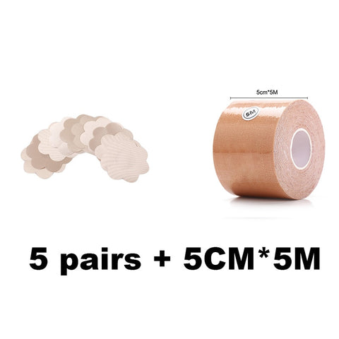 Women Body Invisible Breast Lift Tape