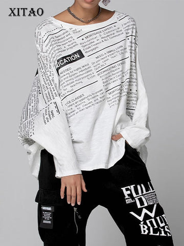Women Fashion Loose T-shirt
