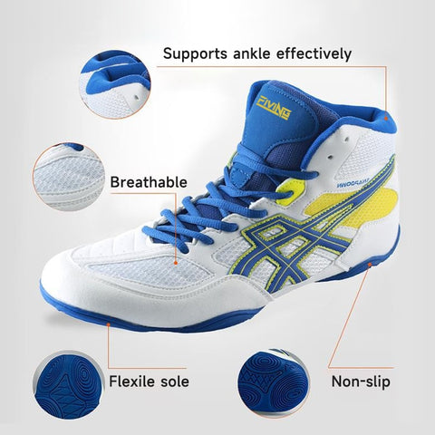 Men professional boxing fighting shoes
