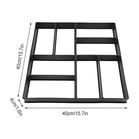 Garden Diy Plastic Mold Path