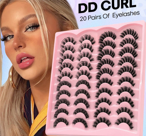 3D False Russian  Eyelashes