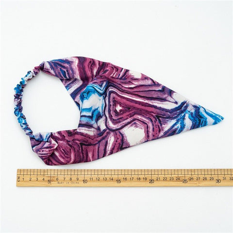 Women Vintage Triangle Head Scarf