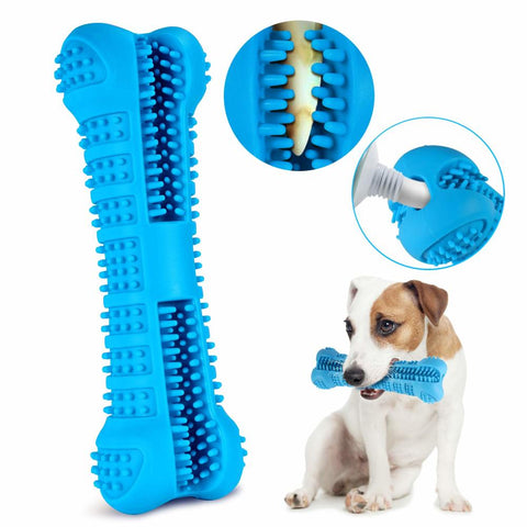 Dog Toothbrush Rubber Toy