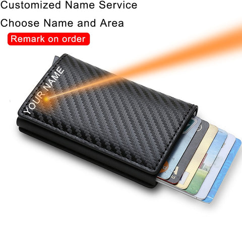 Men Leather Minimalist Wallet