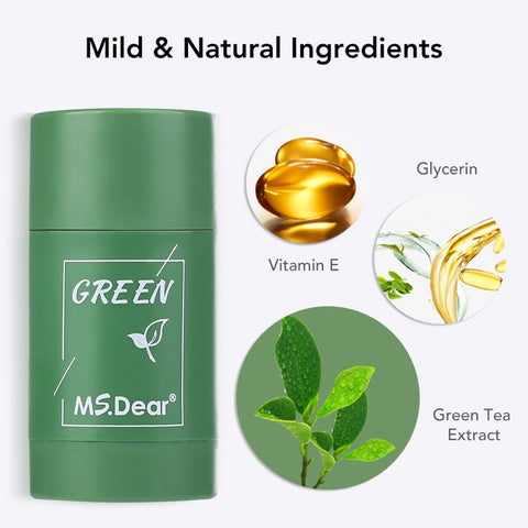 Green Tea Cleansing Solid Mask