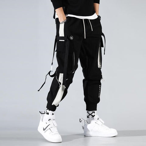 Pocket Drawstring Cargo Pants