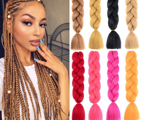 New Synthetic Jumbo Braiding Hair Extension